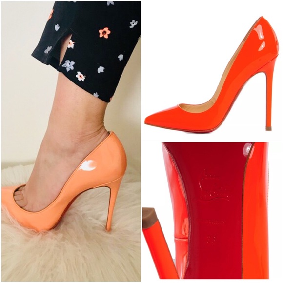 Christian Louboutin Shoes - 💥CHRISTIAN LOUBOUTIN Patent Pigalle 120 Pumps US6